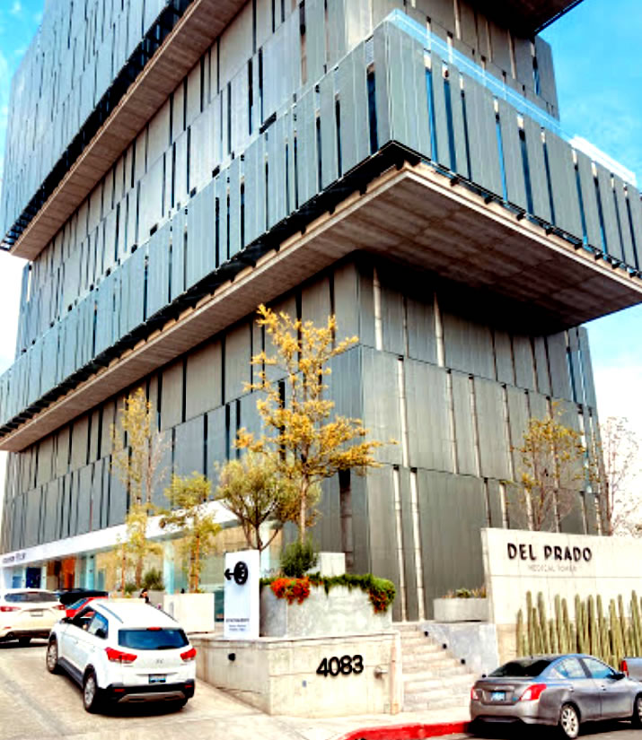 Del Prado Medical Tower, Av. Bugambilias No. 4083 Suite 204 Fracc.  El Prado Tijuana BC CP 22105